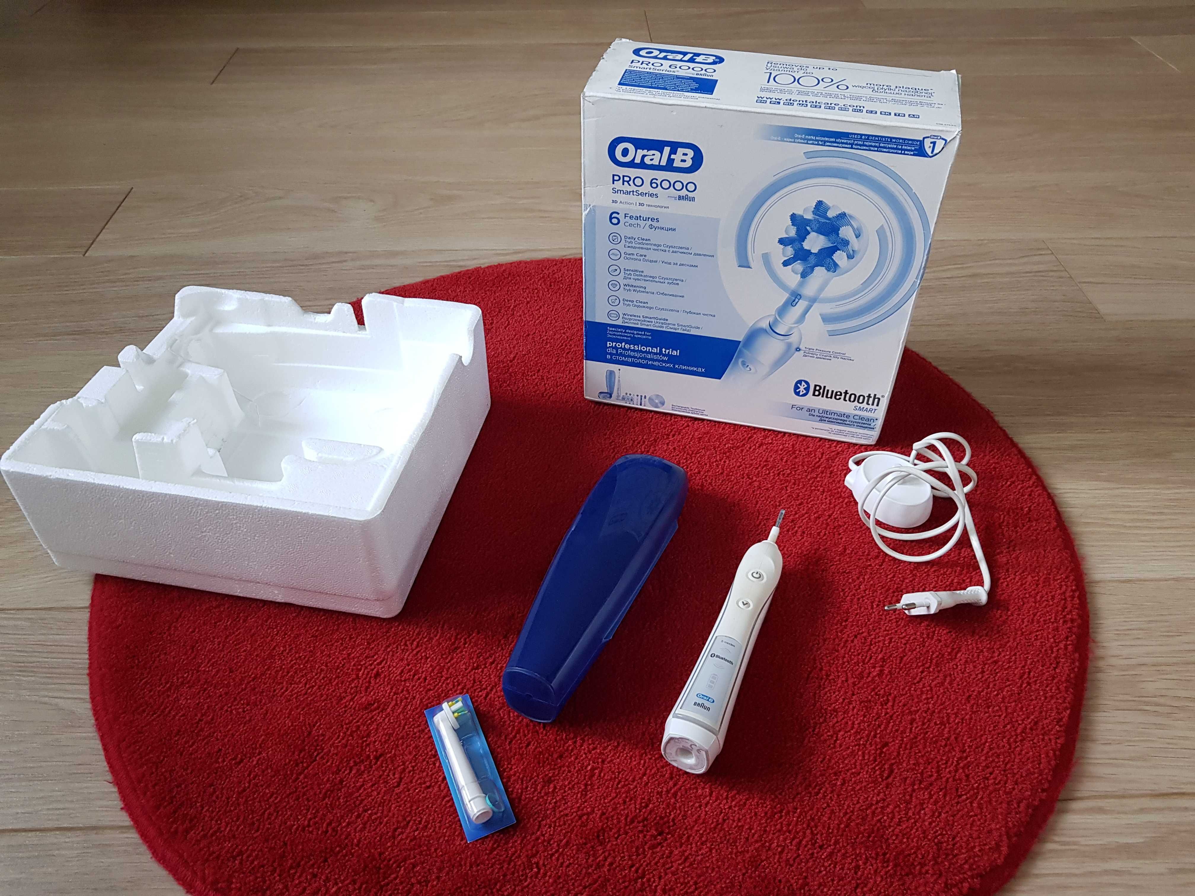 Szczoteczka Braun Oral-B Pro 6000 Smart Series