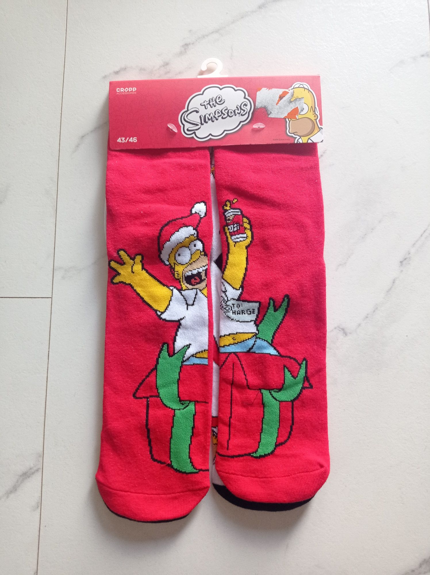 Skarpety  męskie The Simpsons NOWE 43-46 Cropp