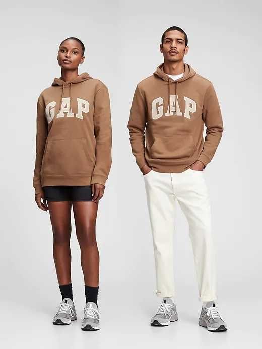 Толстовка GAP Logo hoodie в НОВОМ ЦВЕТЕ