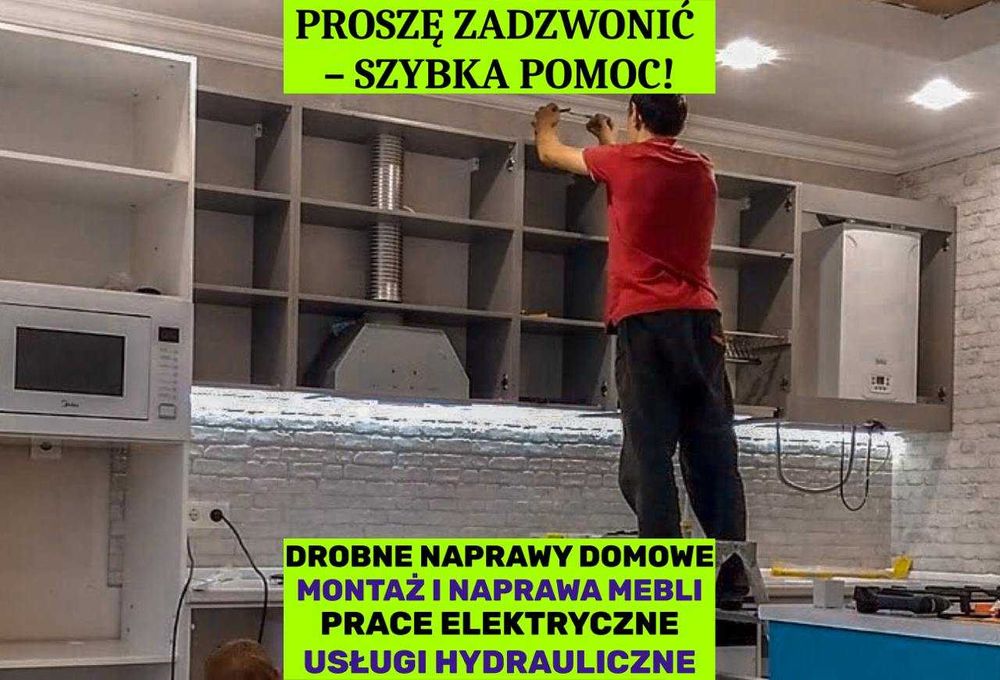 Hydraulik Warszawa, Pogotowie hydrauliczne, Złota rączka , Elektryk