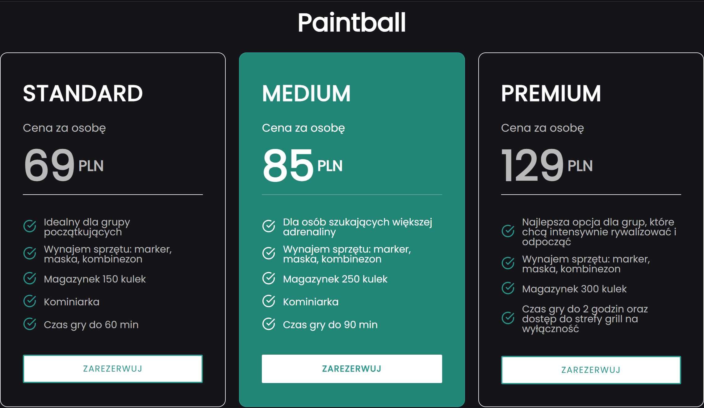 Voucher Paintball – Rzeszów - wieczór kawalerski, prezent na urodziny