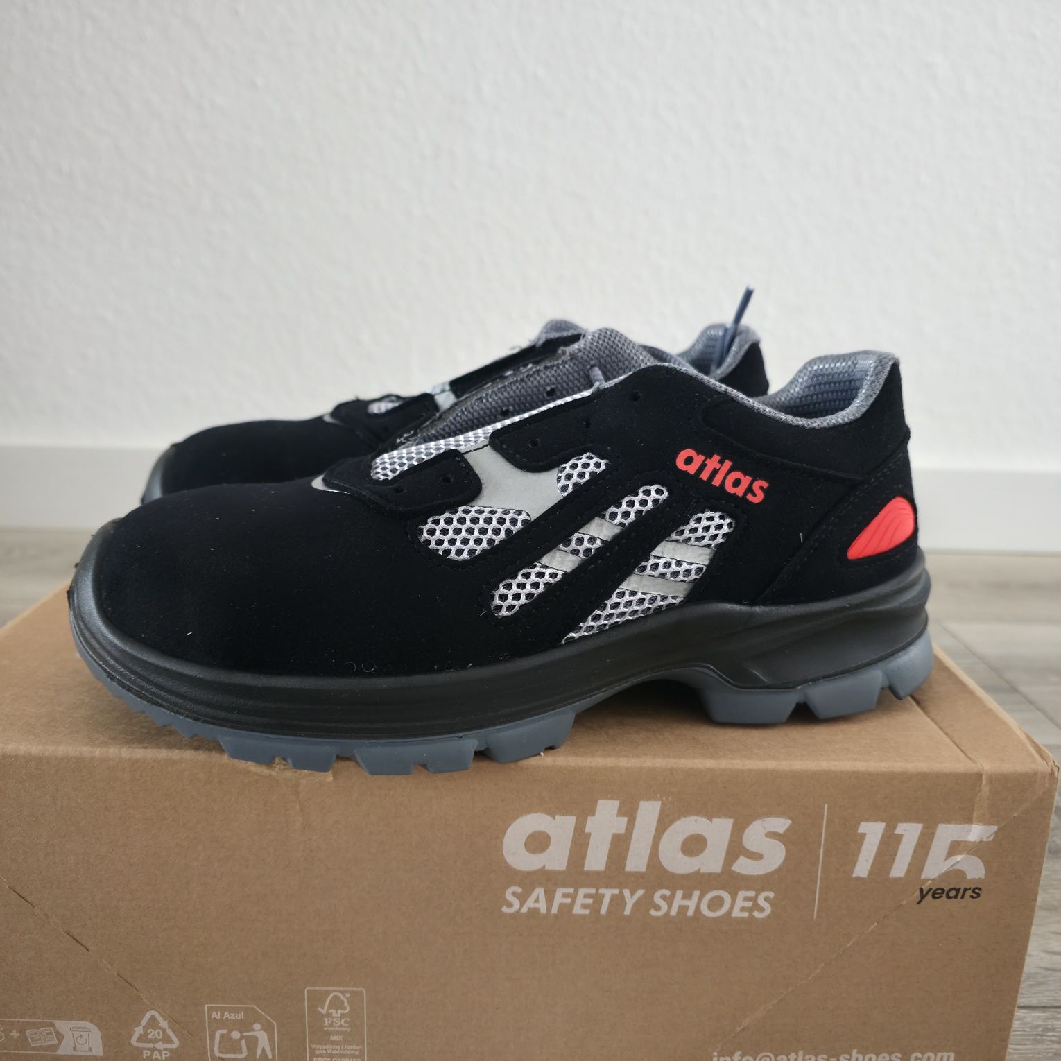 Buty robocze r.38 ATLAS Ergo-Med 2000 / Obuwie ochronne, buty do pracy