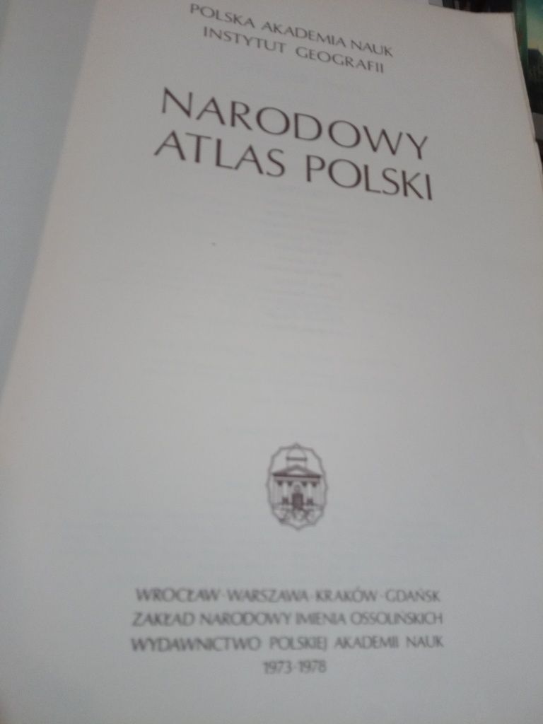 Narodowy Atlas Polski 1973