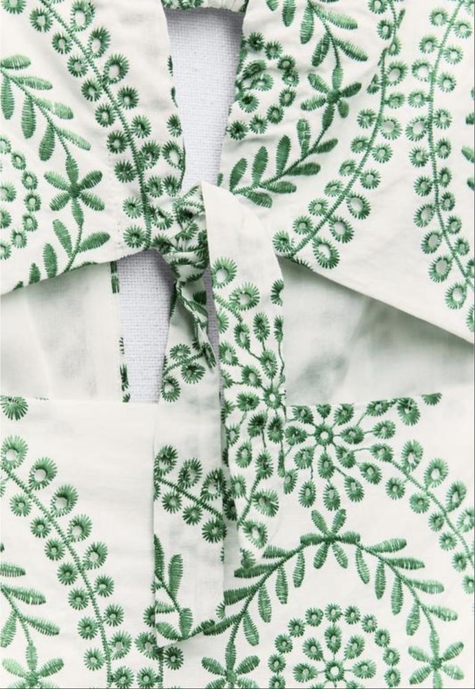 Літня сукня з прошви Zara, M