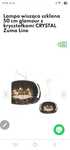 Lampy  Glamour z serii Zuma Line Crystal komplet
