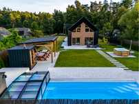 Dom do wynajecia 14 os. roztocze, cieply basen, jacuzzi sauna bilard