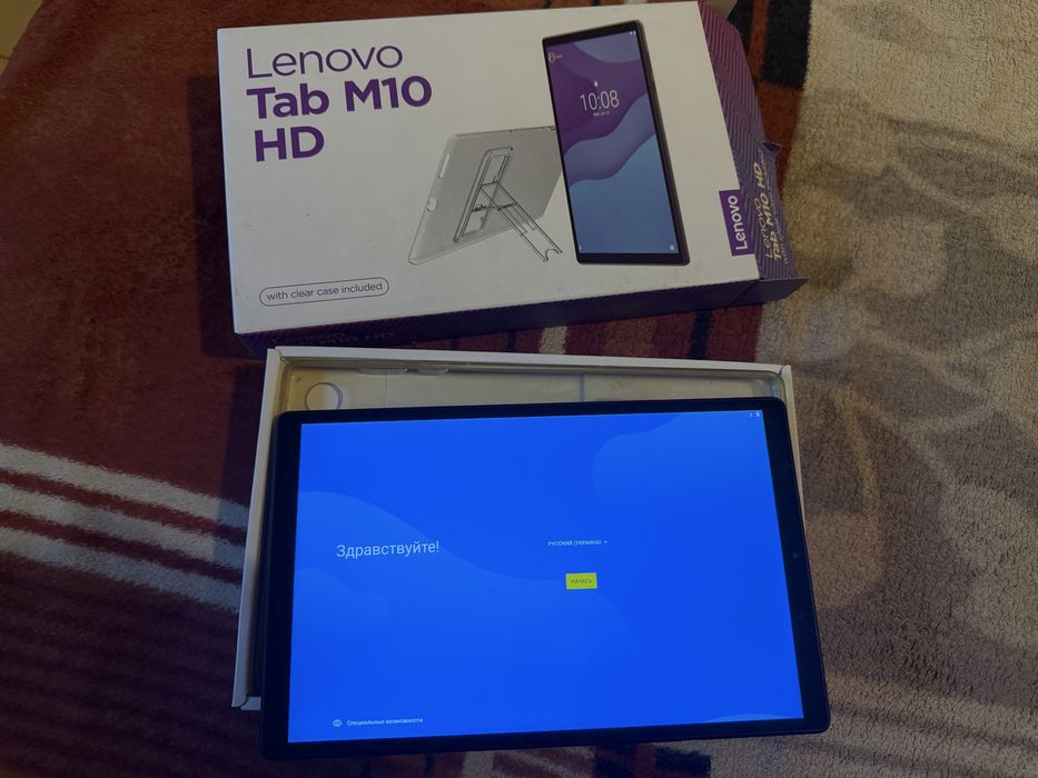 Планшет Lenovo Tab M10 sim карта