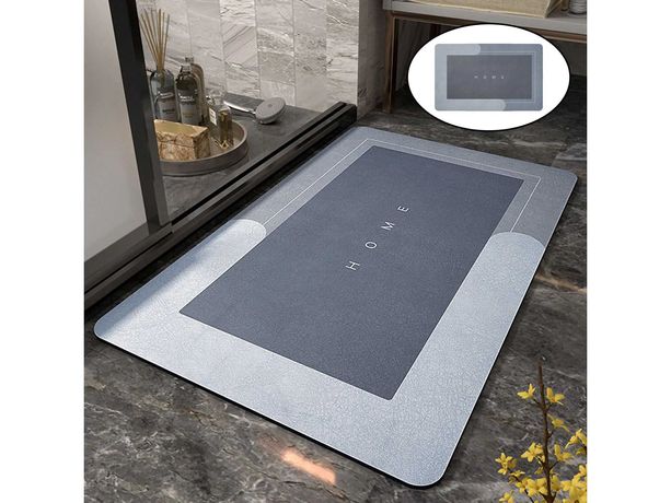 Суперпоглинаючий килимок для ванної Home, антиковзаючий килимок