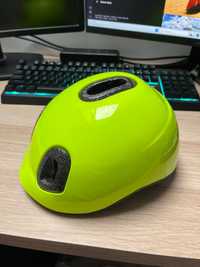 Kask rowerowy dla malucha Btwin 500 Fluo - użyty raz