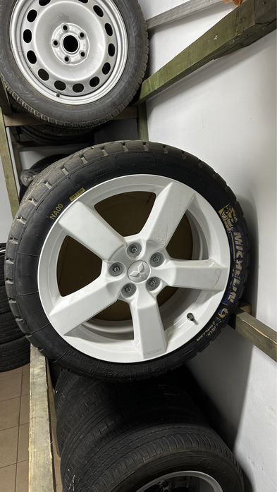Alufelgi Lancer Evo 4/5/6 215/45r18 Michelin Monte Carlo