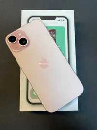 GIGA PROMO | iPhone 15 128GB Pink/100%bateria/Raty0%/Gwarancja24msc