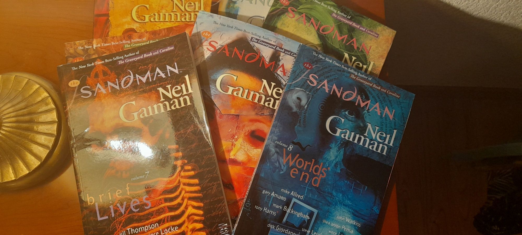 Sandman graphic  novel  banda desenhada neil gaiman