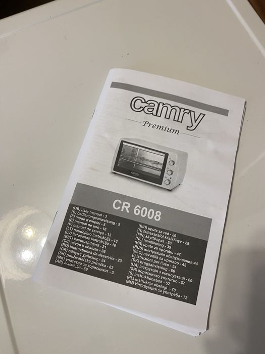 Mini Piekarnik Camry CR6017