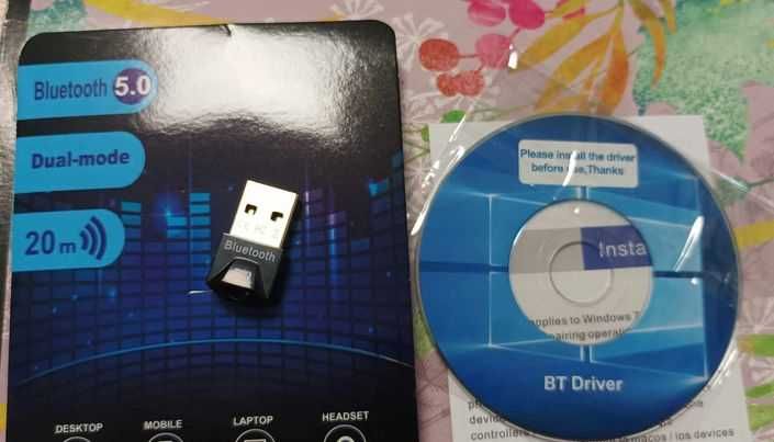 Adapter Bluetooth USB 5.0