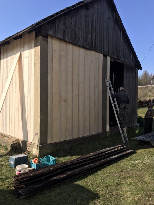 Stodoła, Skup, Rozbiórka, wymiana, stare deski