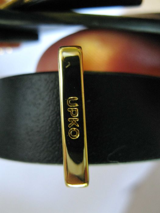 Чокер Upko Butterfly Упко кожаный "ошейник" с бантиком