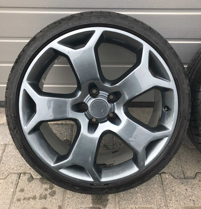 Felgi aluminiowe Snowflake 19" 5x110 + opony letnie Goodyear Eagle F1