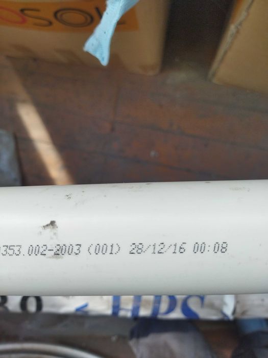 Труба Ø50  для горячей-холодной воды SITEK полипропиленовая.