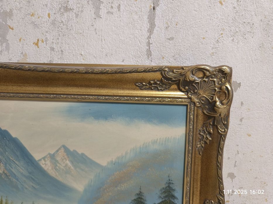 Obraz na płótnie w ozdobnej ramie