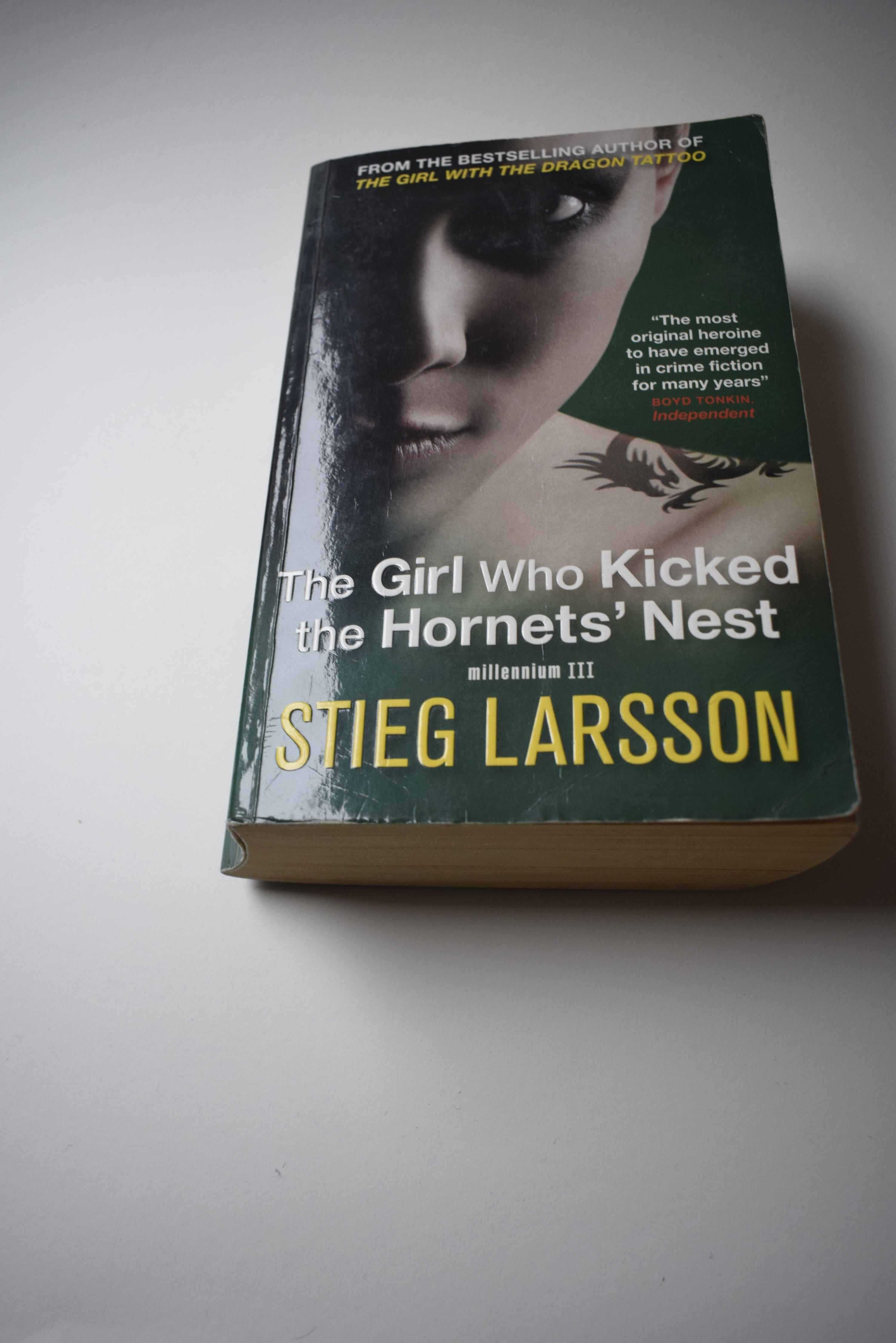 Stieg Larsson The Girl Who  Kicked the Hornets Nest- anglojęzyczna