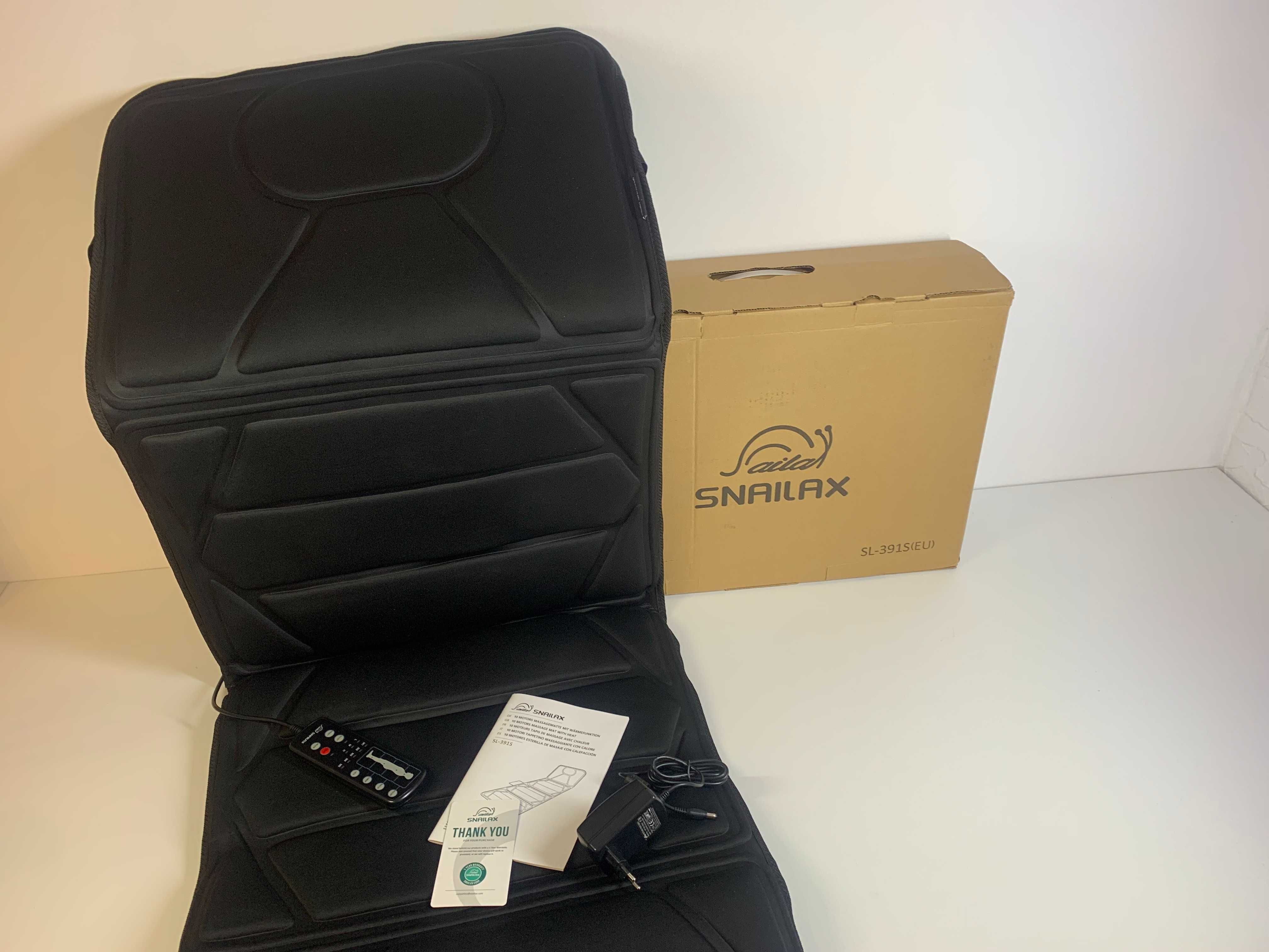 Snailax SL-391S (EU) Mata Podkładka do masażu ogrzewana masażer 18W