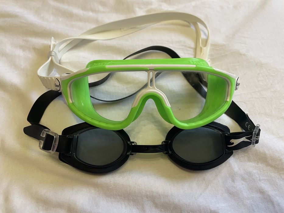 Окуляри для плавання дитячі і дорослі