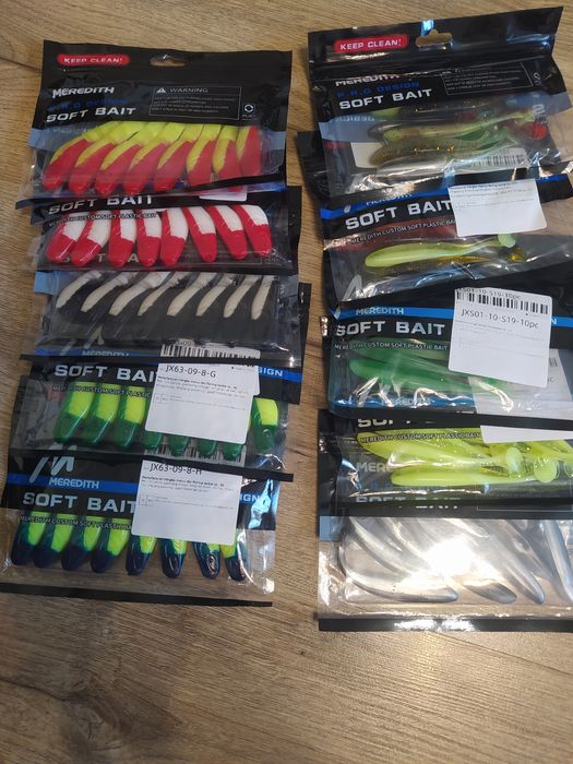 Силіконові приманки  на хижака. Meredit.