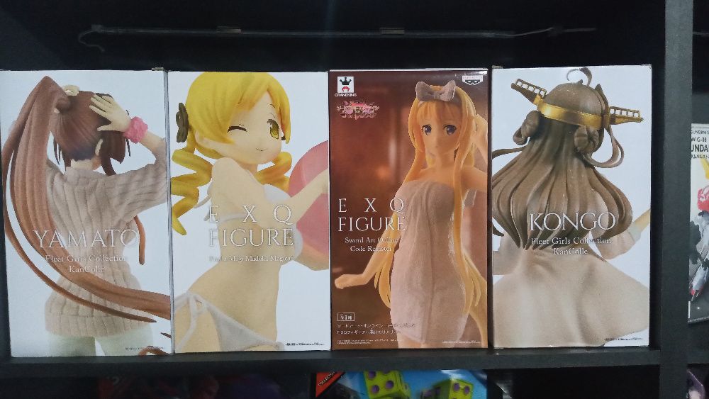 Figuras EXQ 22 cm Banpresto mais ofertas surpresa NOVAS e SELADAS