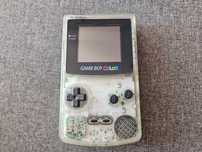Nintendo Gameboy Color transparent clear