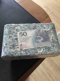 Brykiet banknotów 50 zł