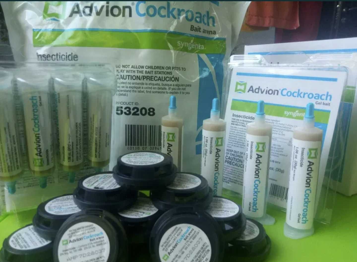 Засіб отрута від тарганів Dupont Advion Cockroach Gel Evolution США