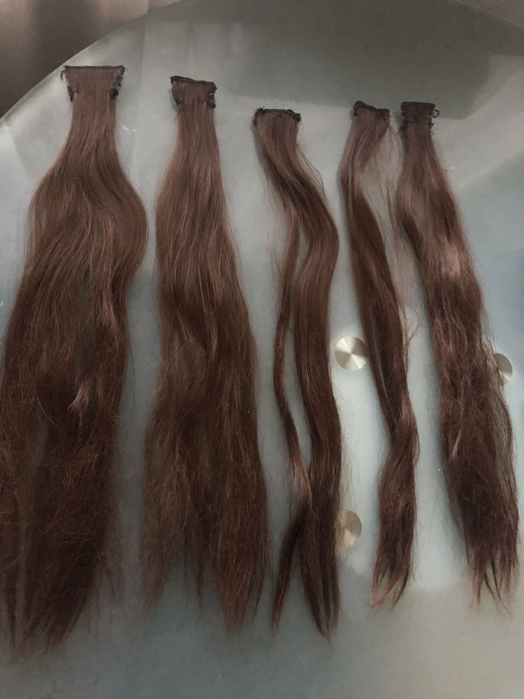 Трессы ( Волосы искусственные на 5 прядей, шиньон, ТОРГ)