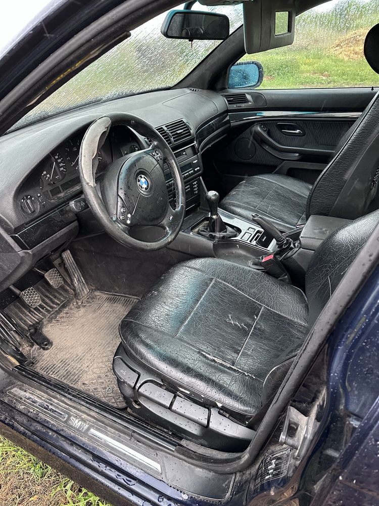 E39 525D manual turbo/silnik/skrzynia/wtryski
