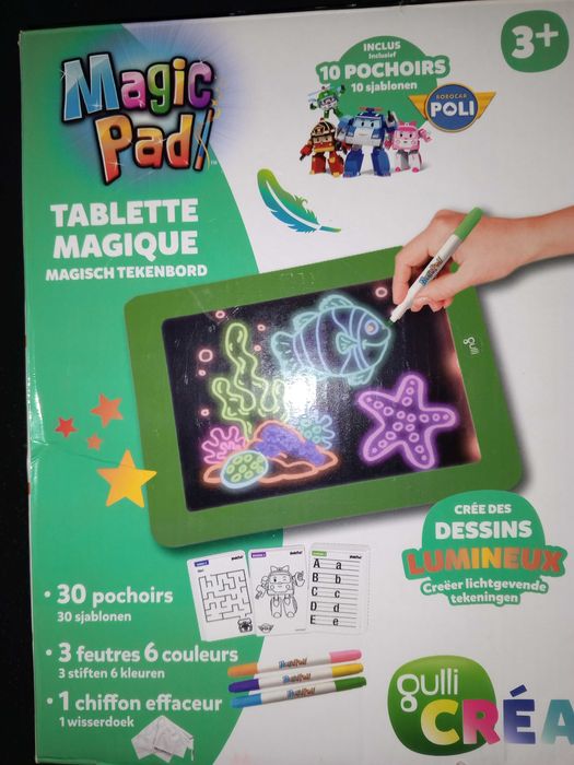 Детский 3D планшет для рисования Magic Pad не полный набор.