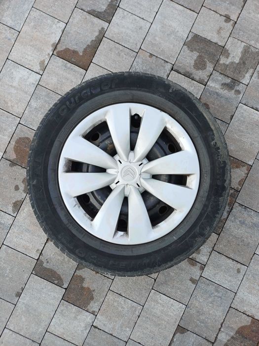 Koła 15" 4x108 Citroen C3 C4 Berlingo – Felgi + Kołpaki + Opony