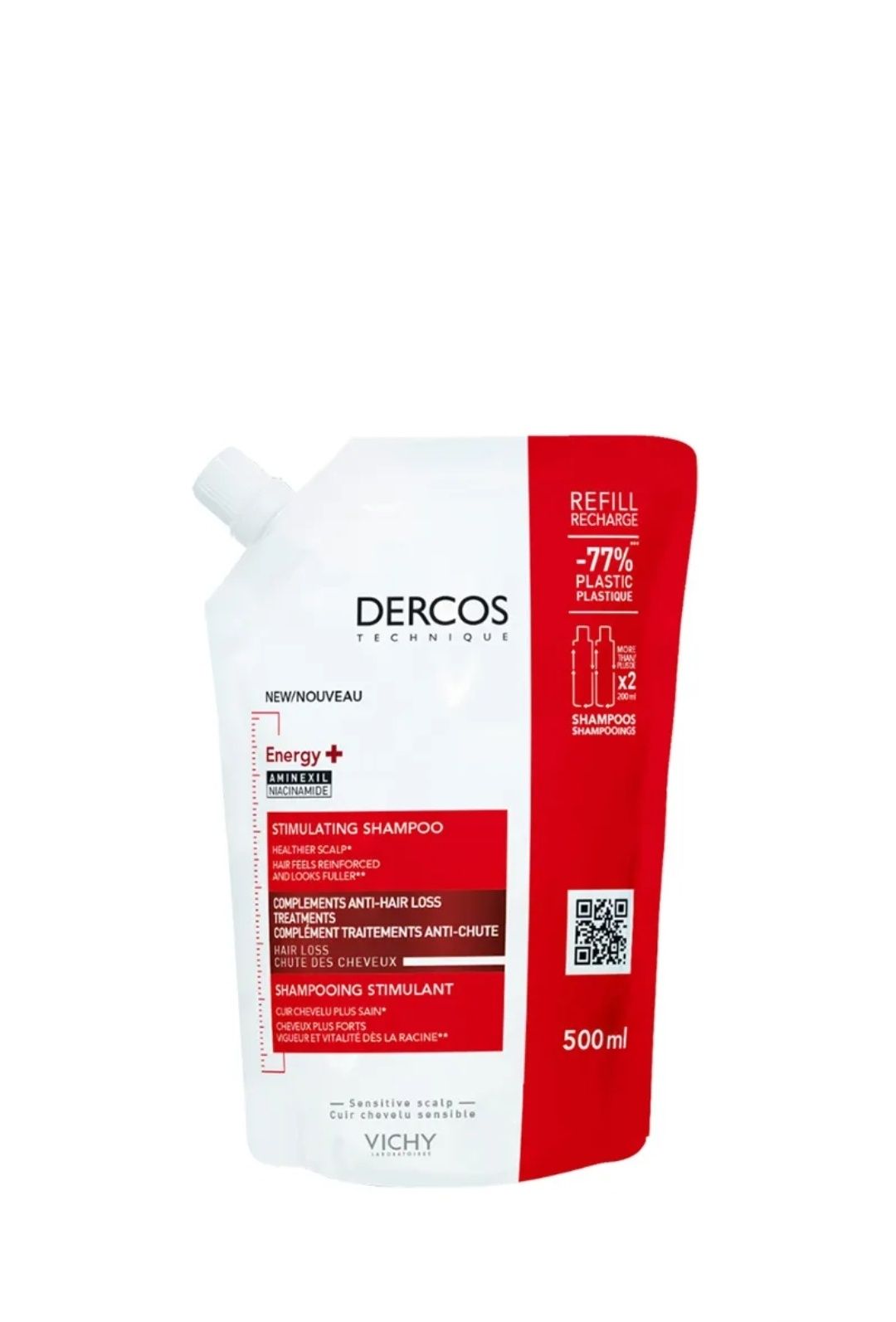 Shampoo dercos energy +