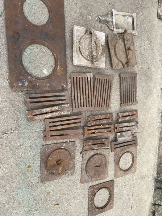 Колосники до грубки, конфорки до плити