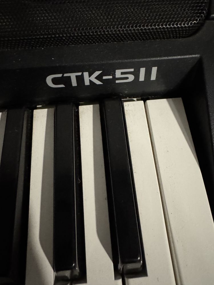 Casio CTK-511, cor preta
