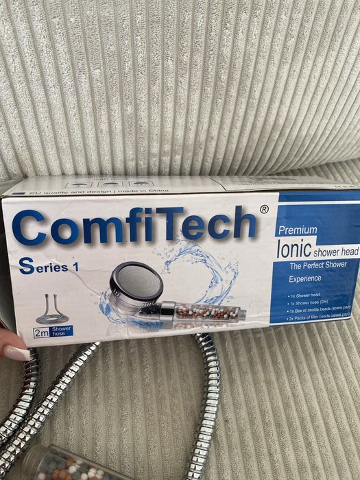 Słuchawka prysznicowa z filtrem z kamienia