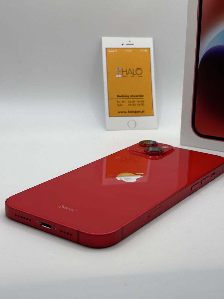 Idealny! iPhone 14 plus 128GB 92% Red Halogsm Piotrkowska 19