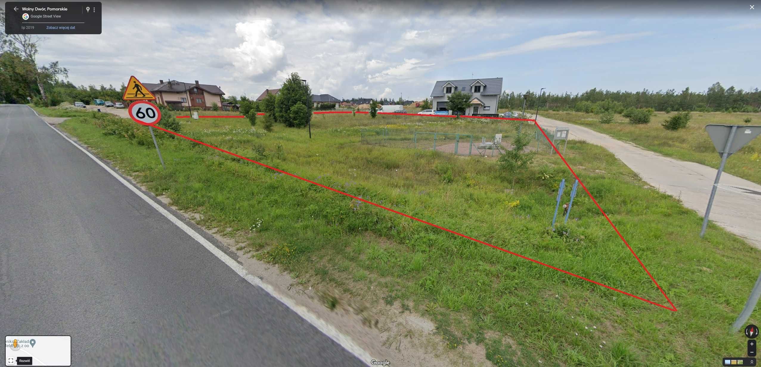 Dzialka uslugowo-mieszkaniowa 1558 m2 Skarszewy