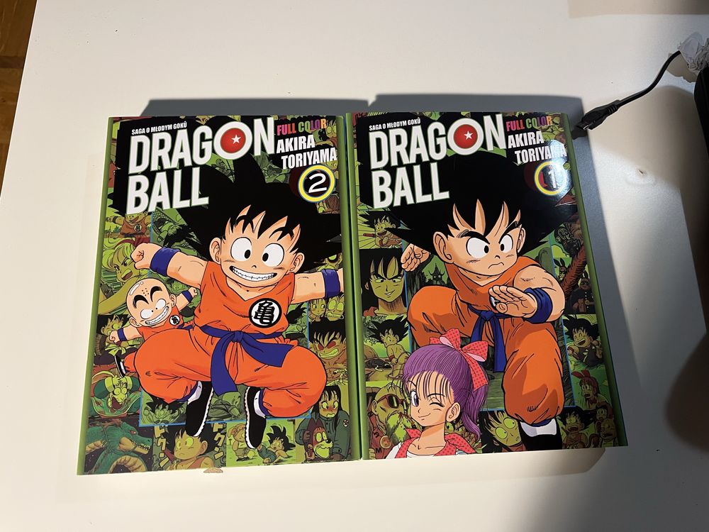 Dragon Ball Full Color - 5 tomów, manga, zestaw, miękka oprawa