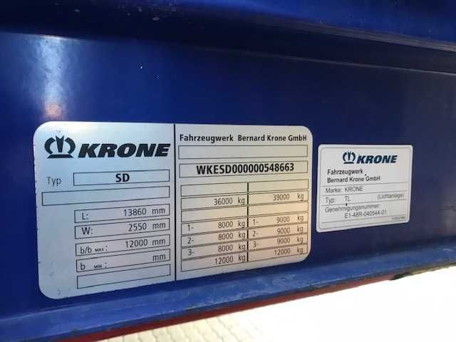 Напівпричіп тентований - KRONE