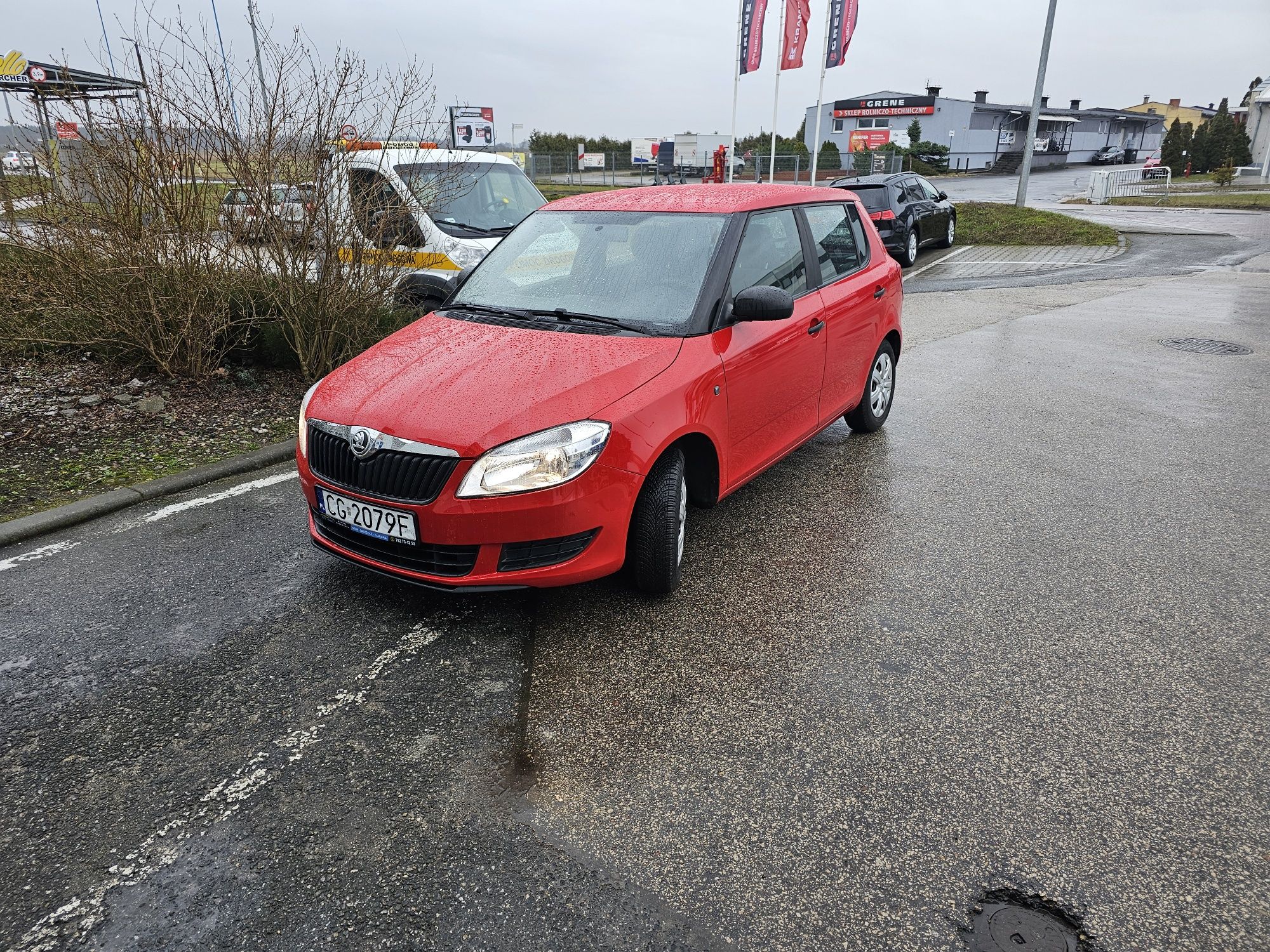 Skoda Fabia II lift 1,2b+gaz 2014r-salon Polska