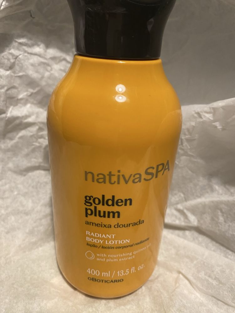Creme corpo Hidradante Ameixa dourada