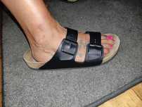 Birkenstock klapki czarne,męskie 42