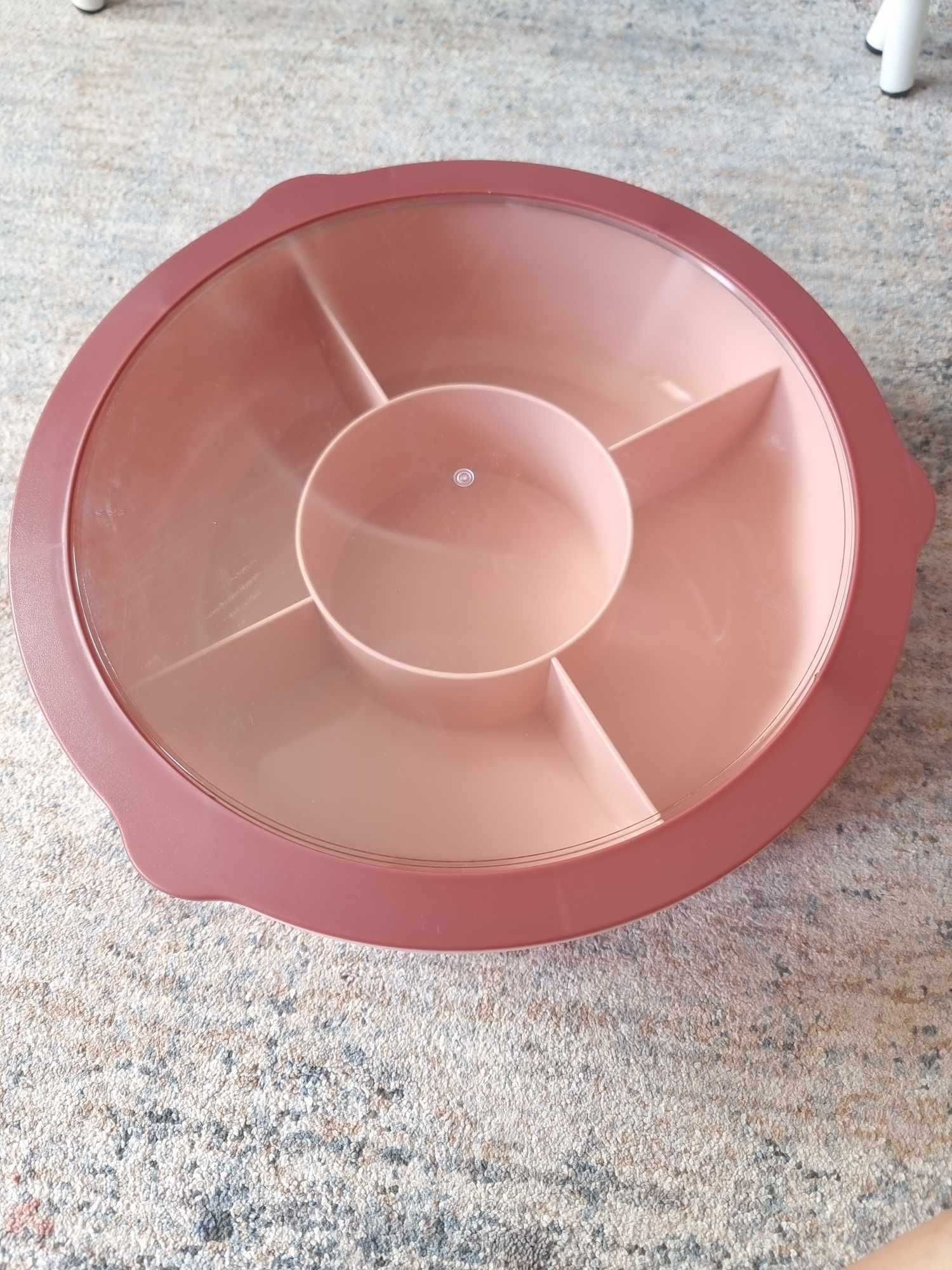 Bugucat Pojemnik pudełko na przekąski 28,2×8,5 cm z pokrywką