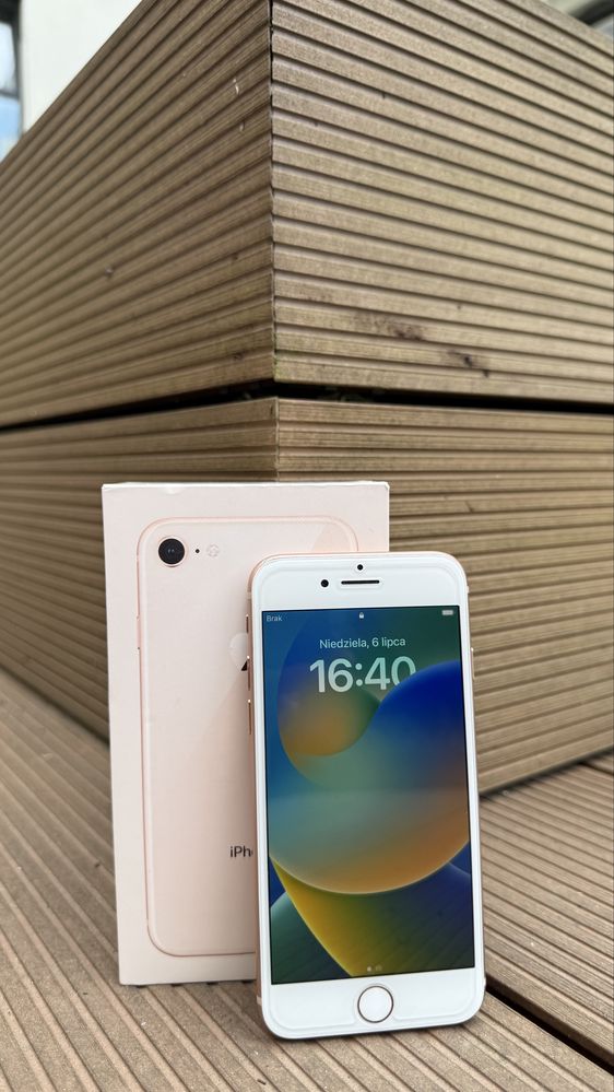 Iphone 8 64 Gb Rose Gold Nowa 100% Bateria
