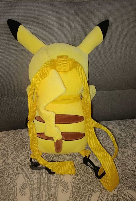 PIKACHU Plecak przedszkolny Pokemon 36 cm jak NOWY