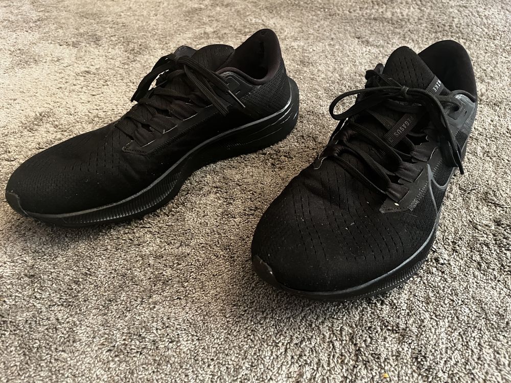 Buty męskie do biegania Nike Pegasus 38 czarne rozmiar 46